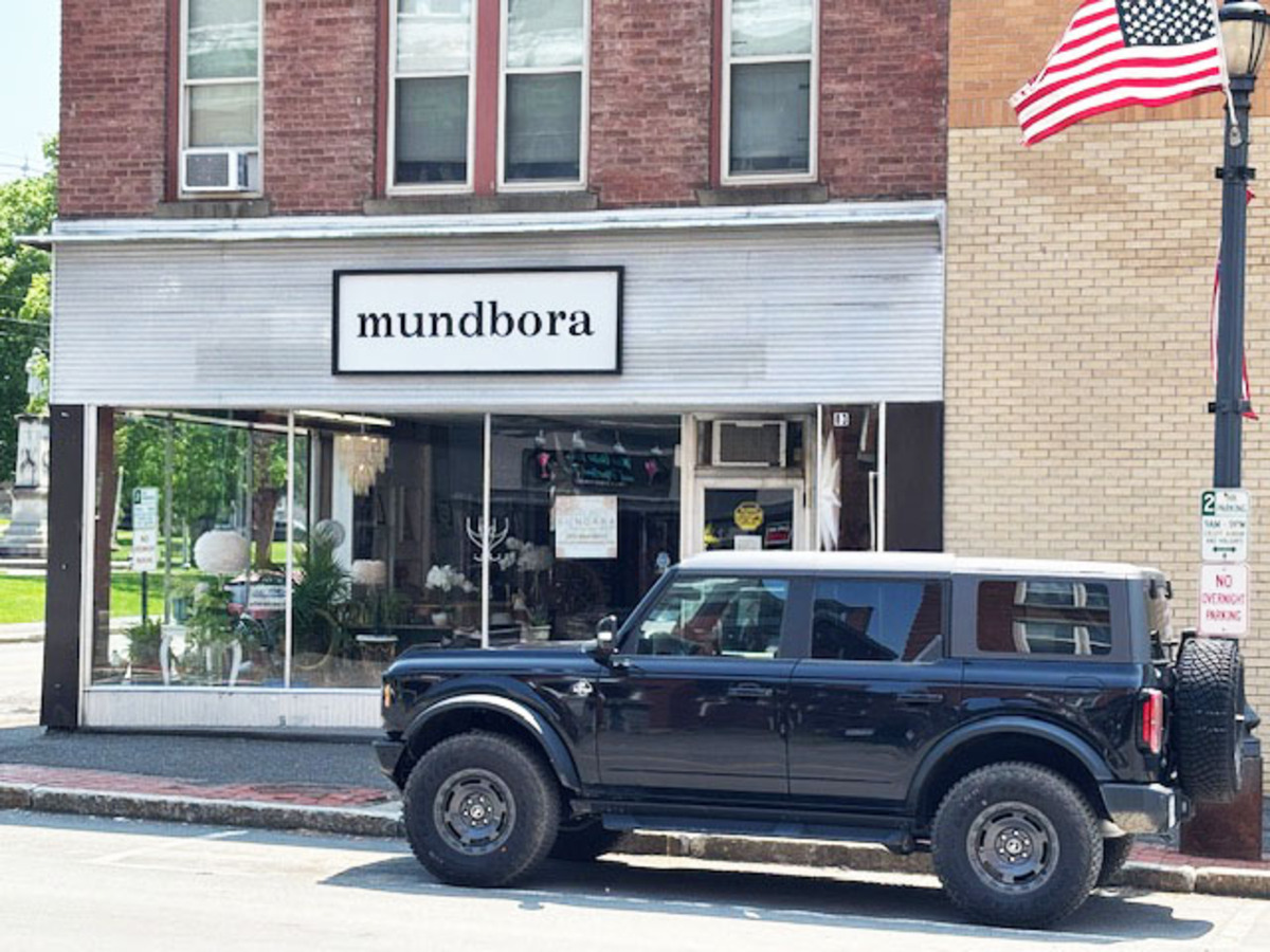 Mundbora Body Shield bags at Houlton retail location